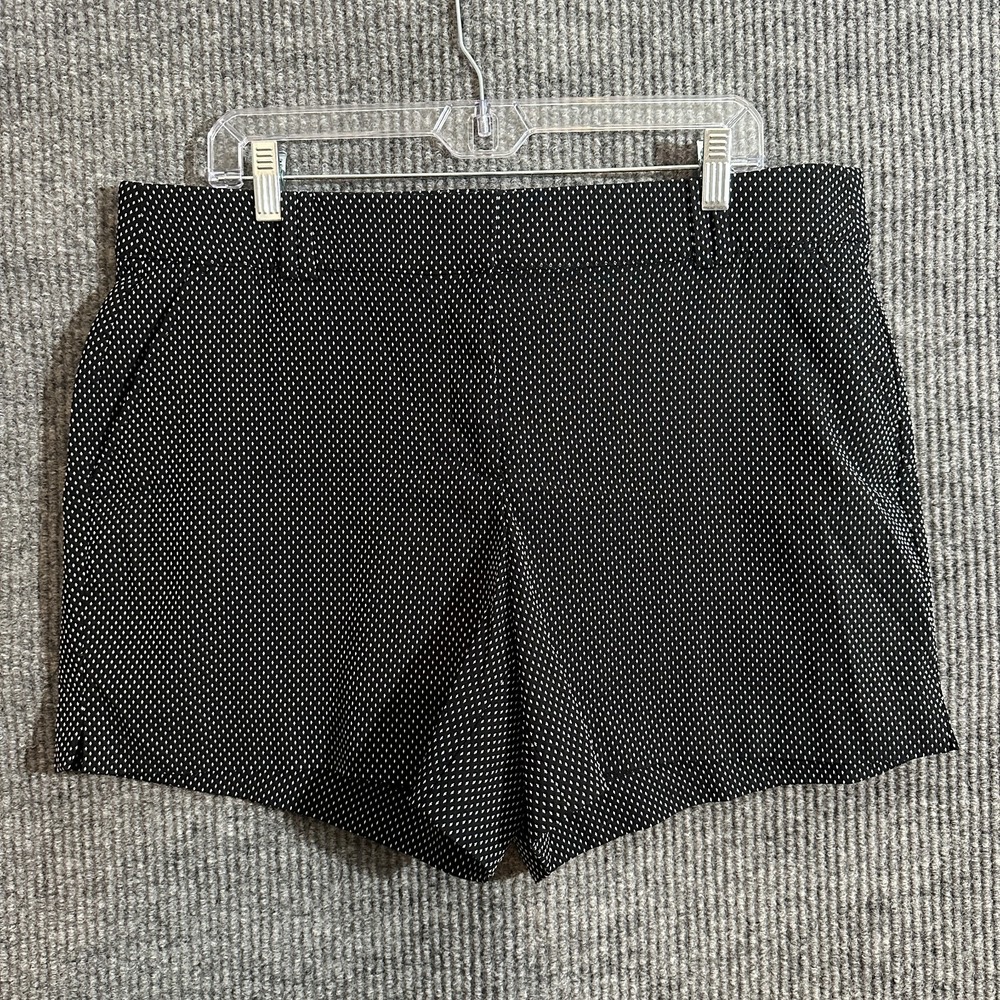 Lane Bryant The Lena Womens Shorts Size 18 Black Stretch Casual High Rise